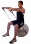 Gym Ball com Extensor 65cm - Falcon Fit
